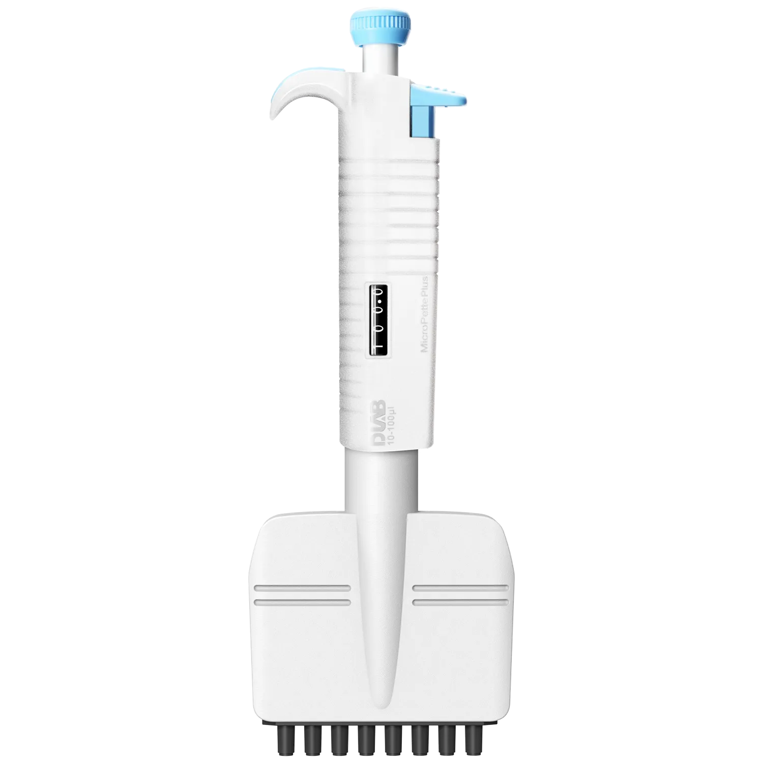 MicroPette Plus 8-channel Adjustable Volume Mechanical Pipettes (magnetic suction model)