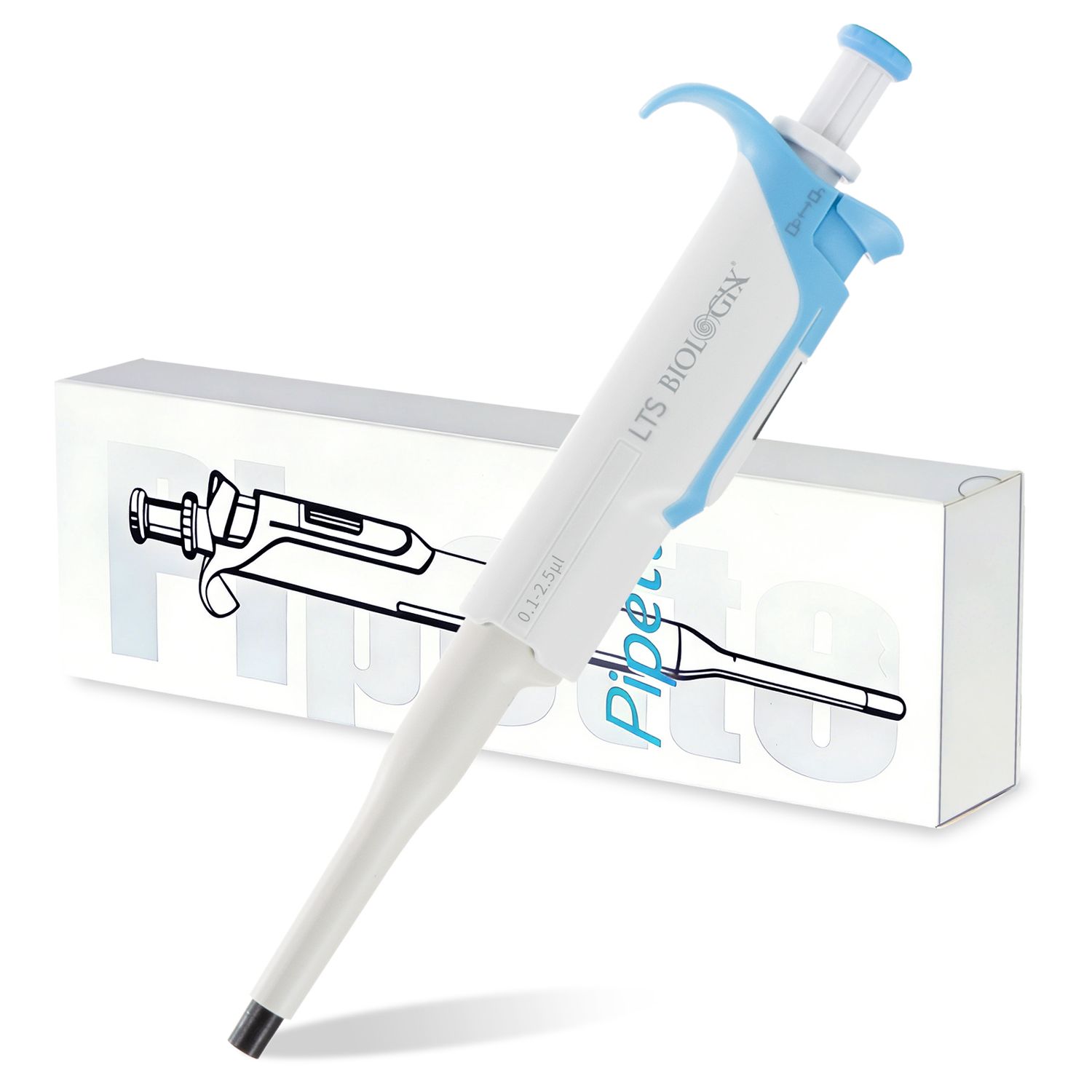 Biologix LTS Single Channel Pipette, Adjustable Volume Fully Autoclavable, Case of 1