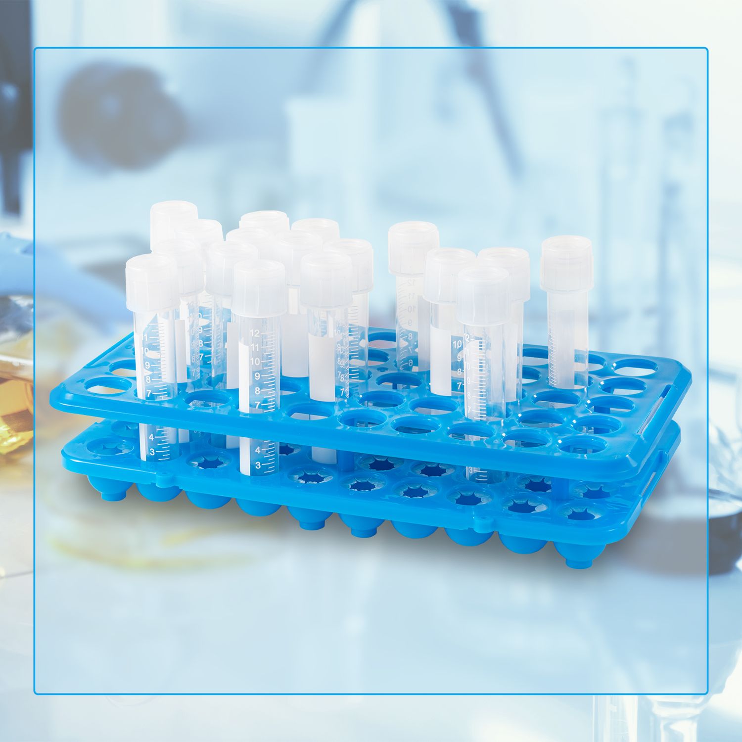 Biologix® Culture Tubes, 14ml, Dual Position Cap, 17×100mm