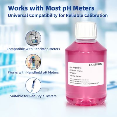 Biologix® pH Calibration Buffer Solution, pH 4.00 Standard Buffer