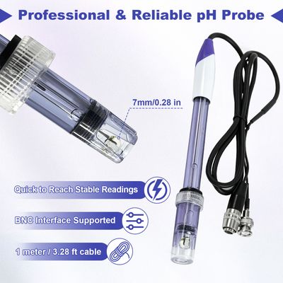 pH electrode probe