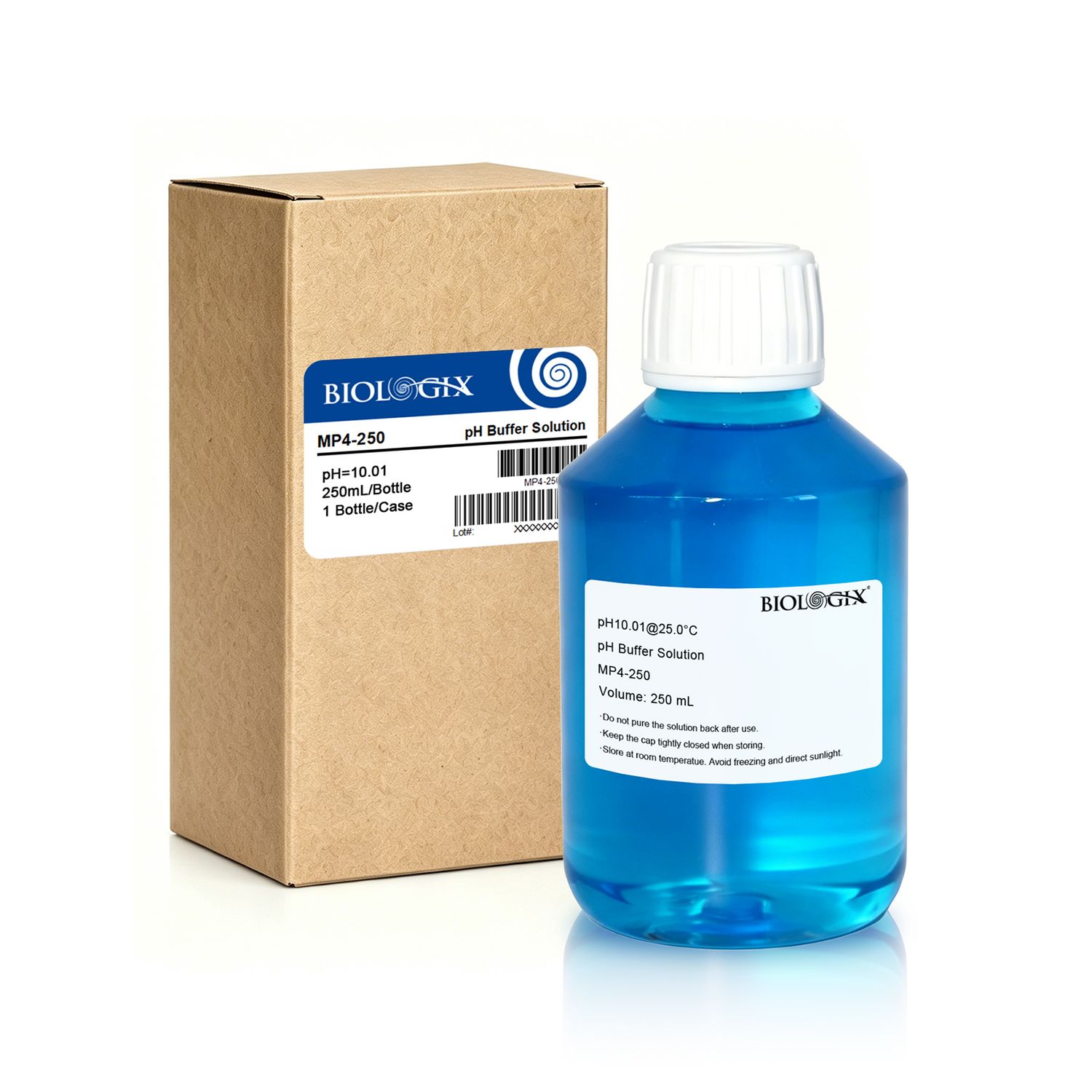 Biologix® pH Calibration Buffer Solution, 250mL/Bottle