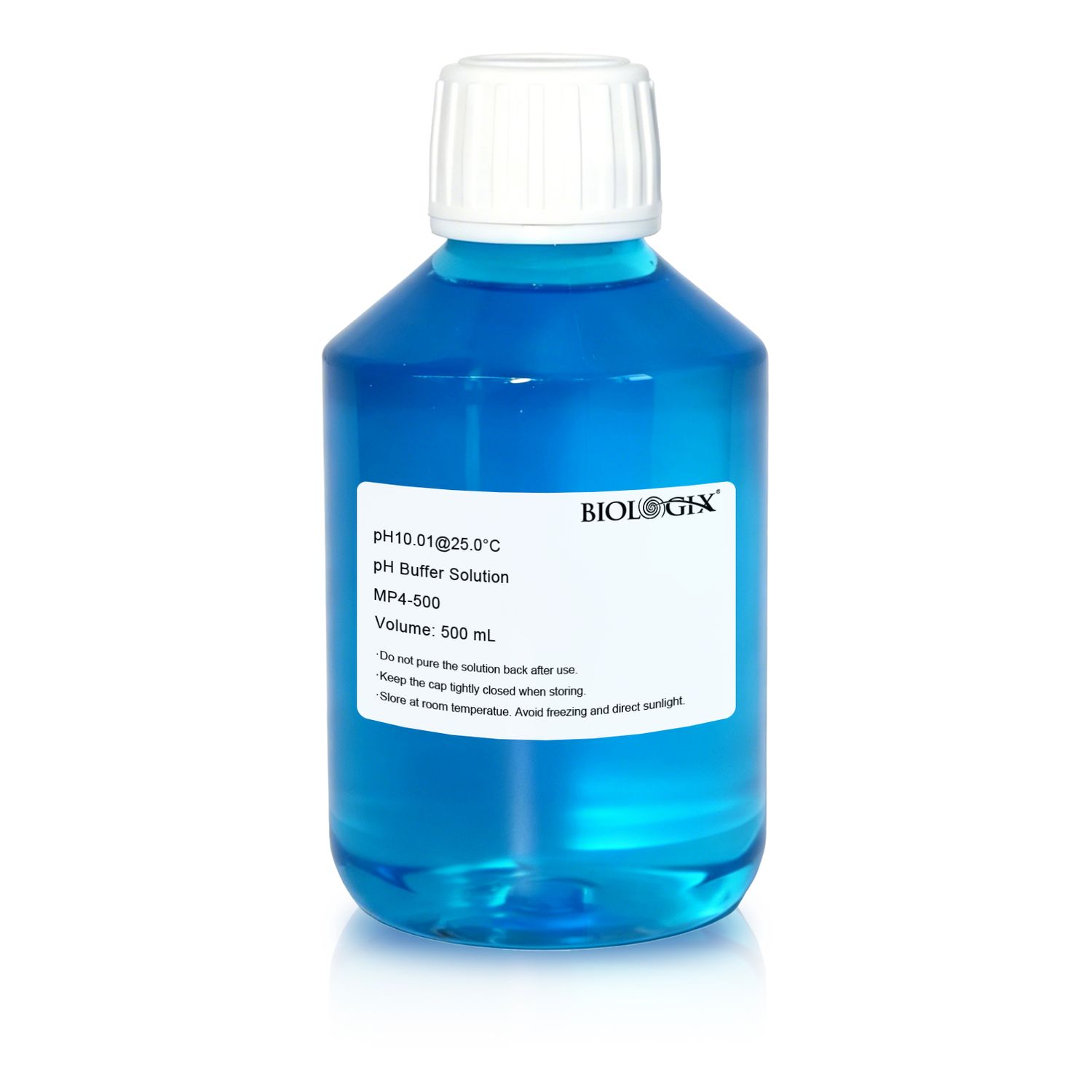Biologix® pH Calibration Buffer Solution, pH 10.01, 500mL/Bottle
