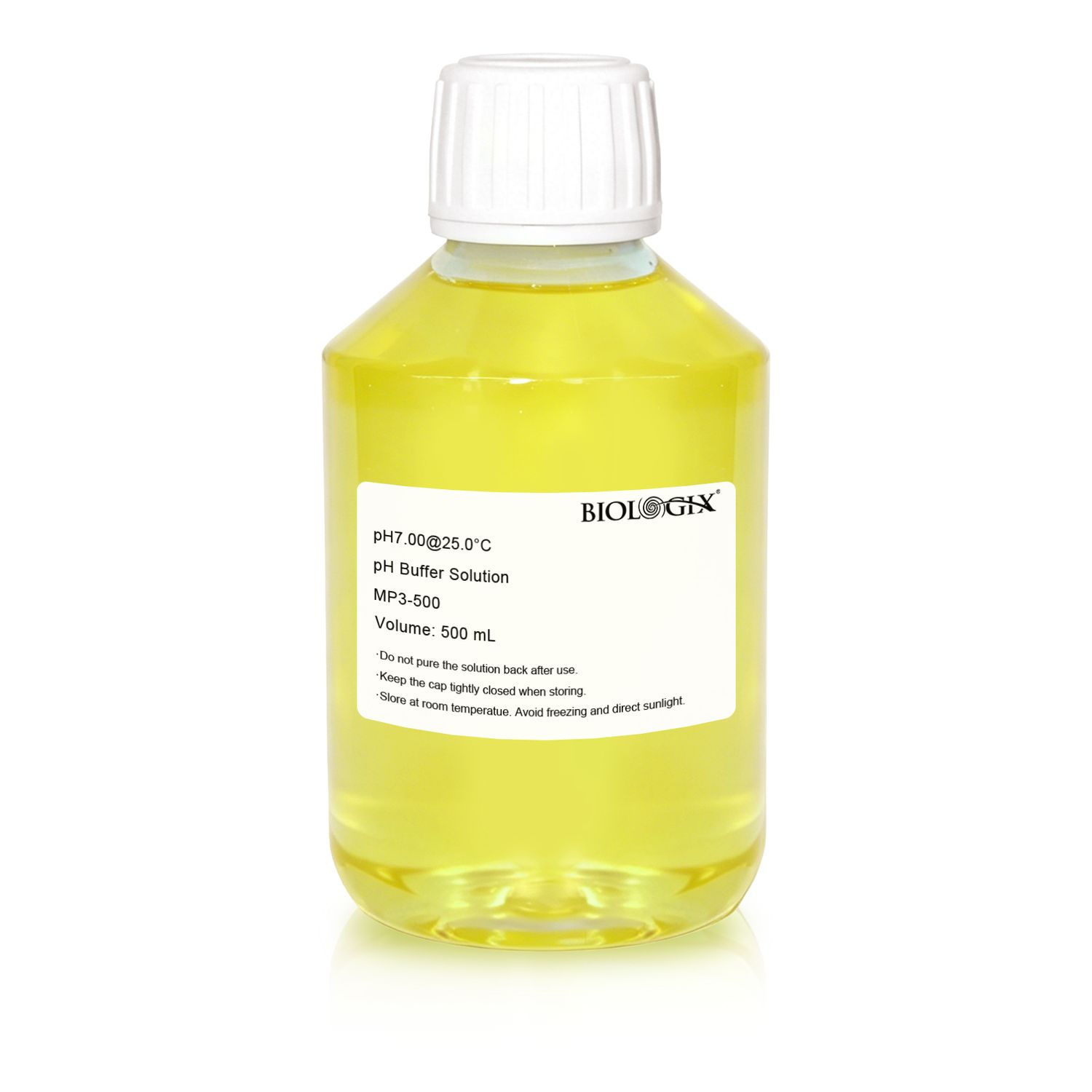 Biologix® pH Calibration Buffer Solution, pH 7.00, 500mL/Bottle