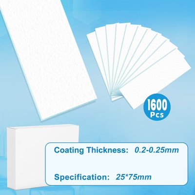 TLC Plates, 25mm x 75mm, 80 Plates/Box, 20 Boxes/Case (Total 1600Pcs)
