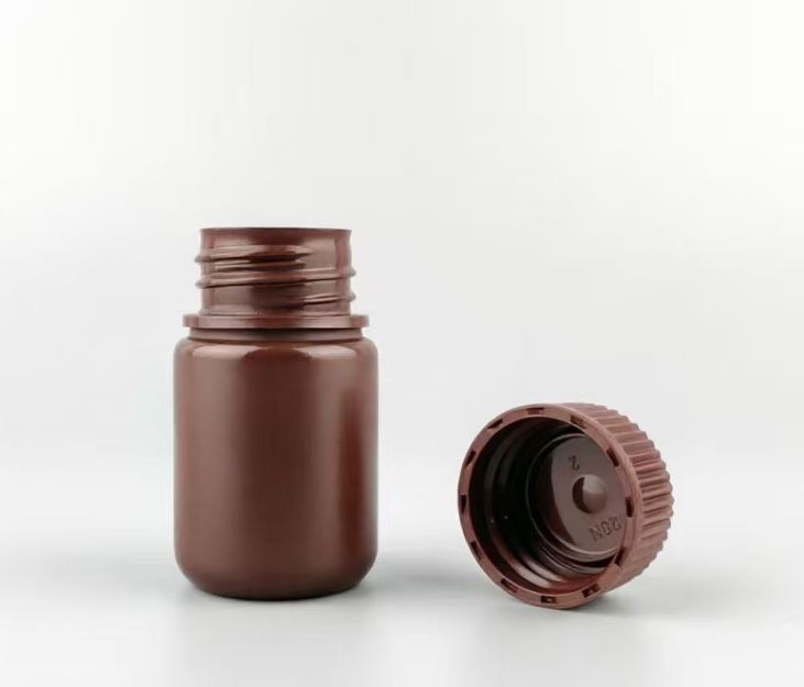 Biologix® Wide-Mouth Reagent Bottles-30mL (Brown), Case of 400