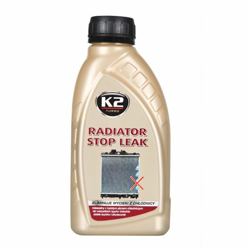 Герметик радиатора жидкий Radiator Stop Leak K2, 400 мл