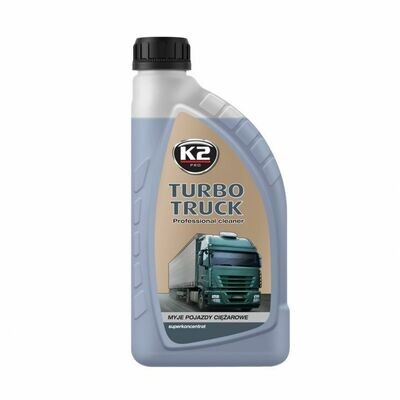 Шампунь для бесконтактной мойки автобусов и грузовиков TURBO TRUCK K2PRO концентрат 1л.