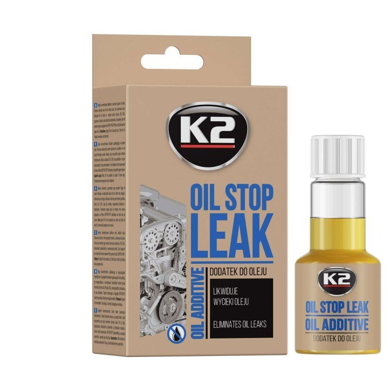 K2 Герметик масляной системы двигателя Stop Leak Oil 50 мл