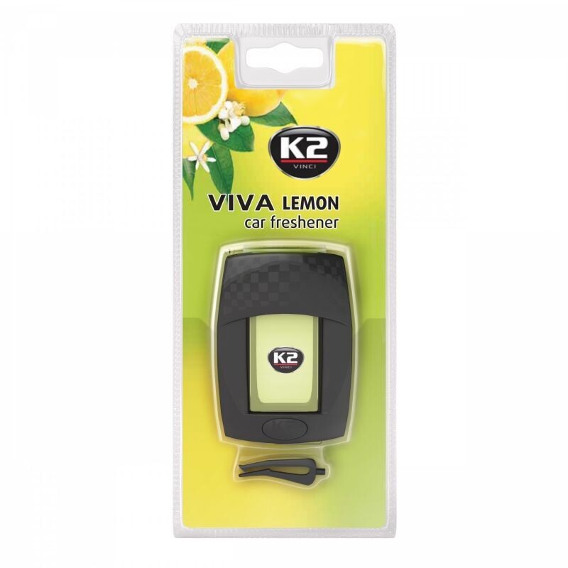 Ароматизатор K2 "VIVA" на дефлектор 4мл. (лимон)