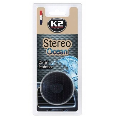 Ароматизатор K2 "STEREO" на дефлектор (океан)