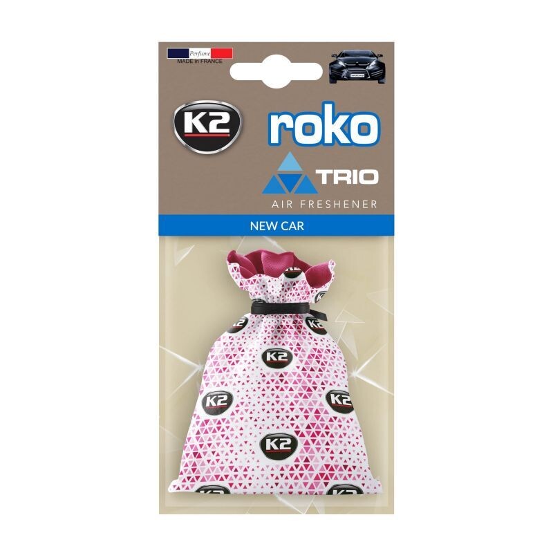 Ароматизатор K2 "ROKO" TRIO мешочек 25g (новая машина)