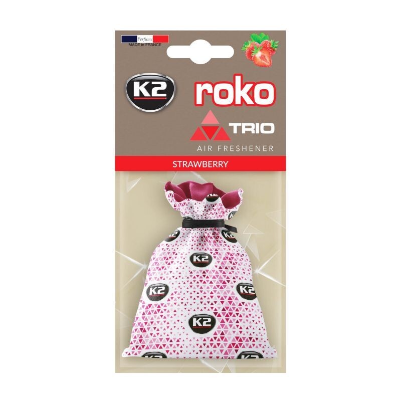 Ароматизатор K2 "ROKO" TRIO мешочек 25g (клубника)