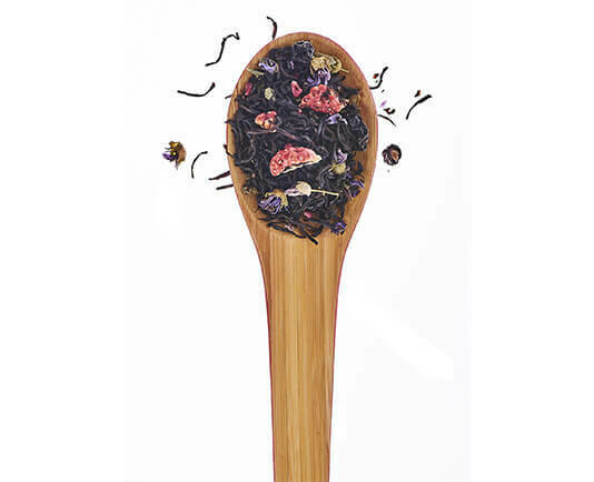 LA BELLE ET LA BAIE - Thé noir parfumé - Fruits rouges et noirs