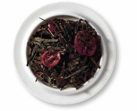 HANA MATSURI  - Thé vert  parfumé - Rose & Baies rouges