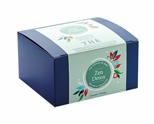 ZEN DETOX - Infusion de Maté et thé vert - Citronnelle