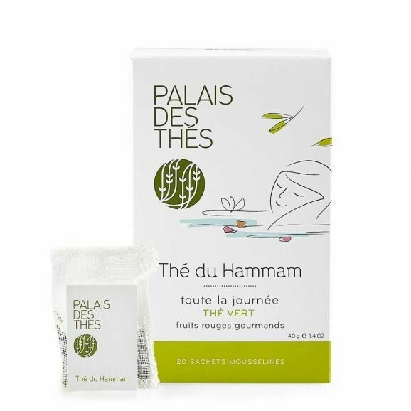 THÉ DU HAMMAM - Thé vert parfumé - Fruité et Floral
