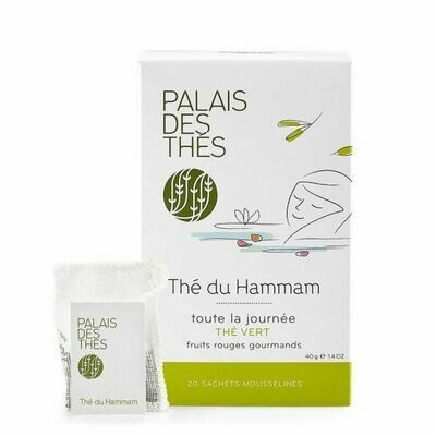 THÉ DU HAMMAM - Thé vert parfumé - Fruité et Floral