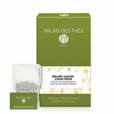 GRAND JASMIN CHUN FENG - Thé vert parfumé - Floral