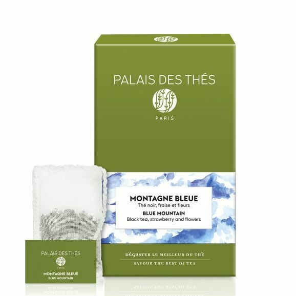 MONTAGNE BLEUE - Thé noir parfumé - Fruité et Gourmand