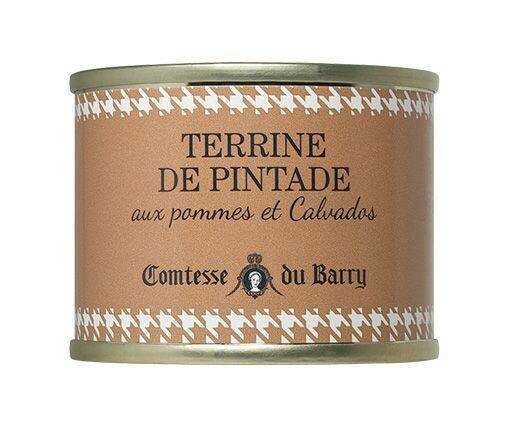 TERRINE DE PINTADE AUX POMMES ET CALVADOS
