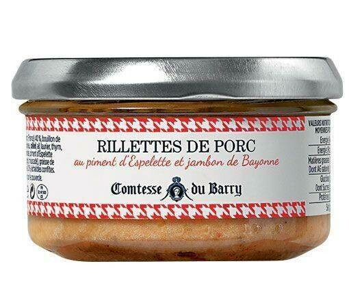 RILLETTES DE PORC AU JAMBON DE BAYONNE
