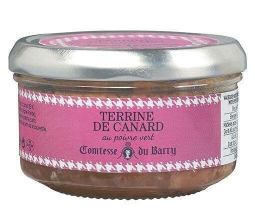 TERRINE DE CANARD AU POIVRE VERT