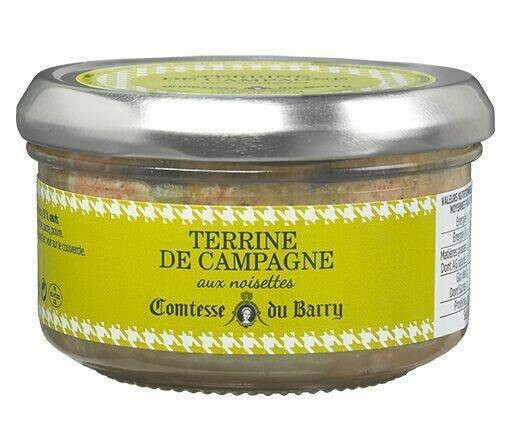 TERRINE DE CAMPAGNE AUX NOISETTES