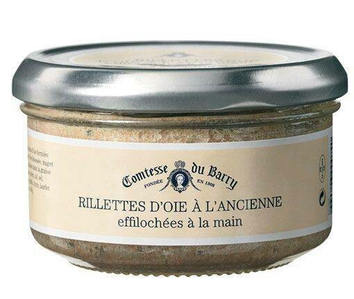 RILLETTES D'OIE À L'ANCIENNE EFFILOCHÉES À LA MAIN
