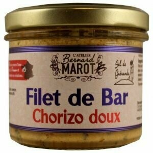 FILETS DE BAR AU CHORIZO DOUX