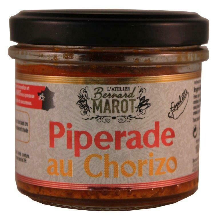 PIPERADE AU CHORIZO « PIMENT D’ESPELETTE »