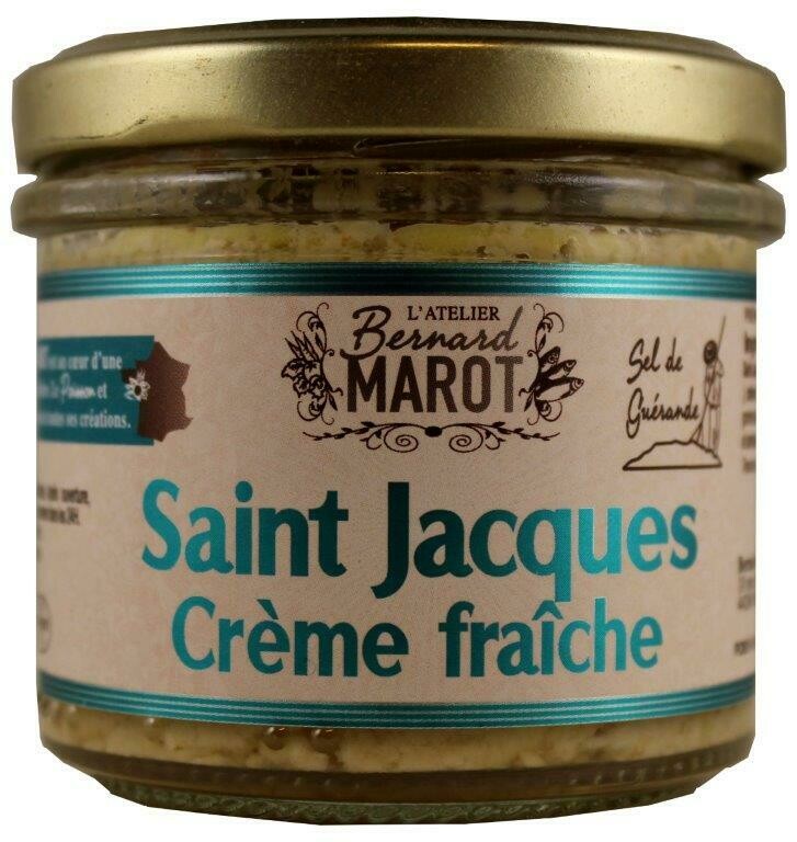 SAINT JACQUES CRÈME FRAÎCHE