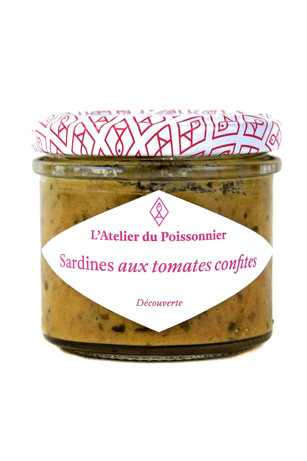 RILLETTES DE SARDINES AUX TOMATES CONFITES