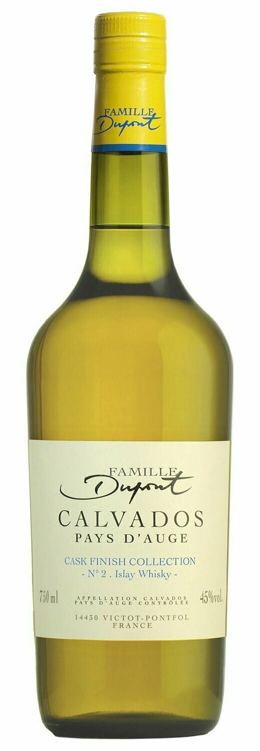 DOMAINE DUPONT - CALVADOS - CASK FINISH COLLECTION - N°2 . ISLAY WHISKY -