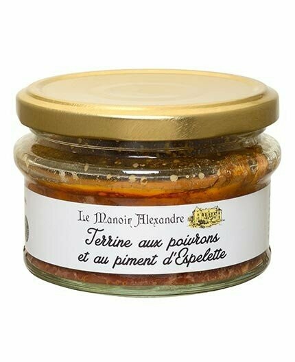 TERRINE AUX POIVRONS ET PIMENT D'ESPELETTE