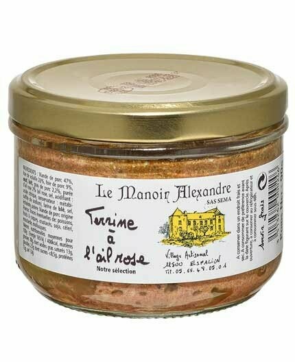 TERRINE À L'AIL ROSE