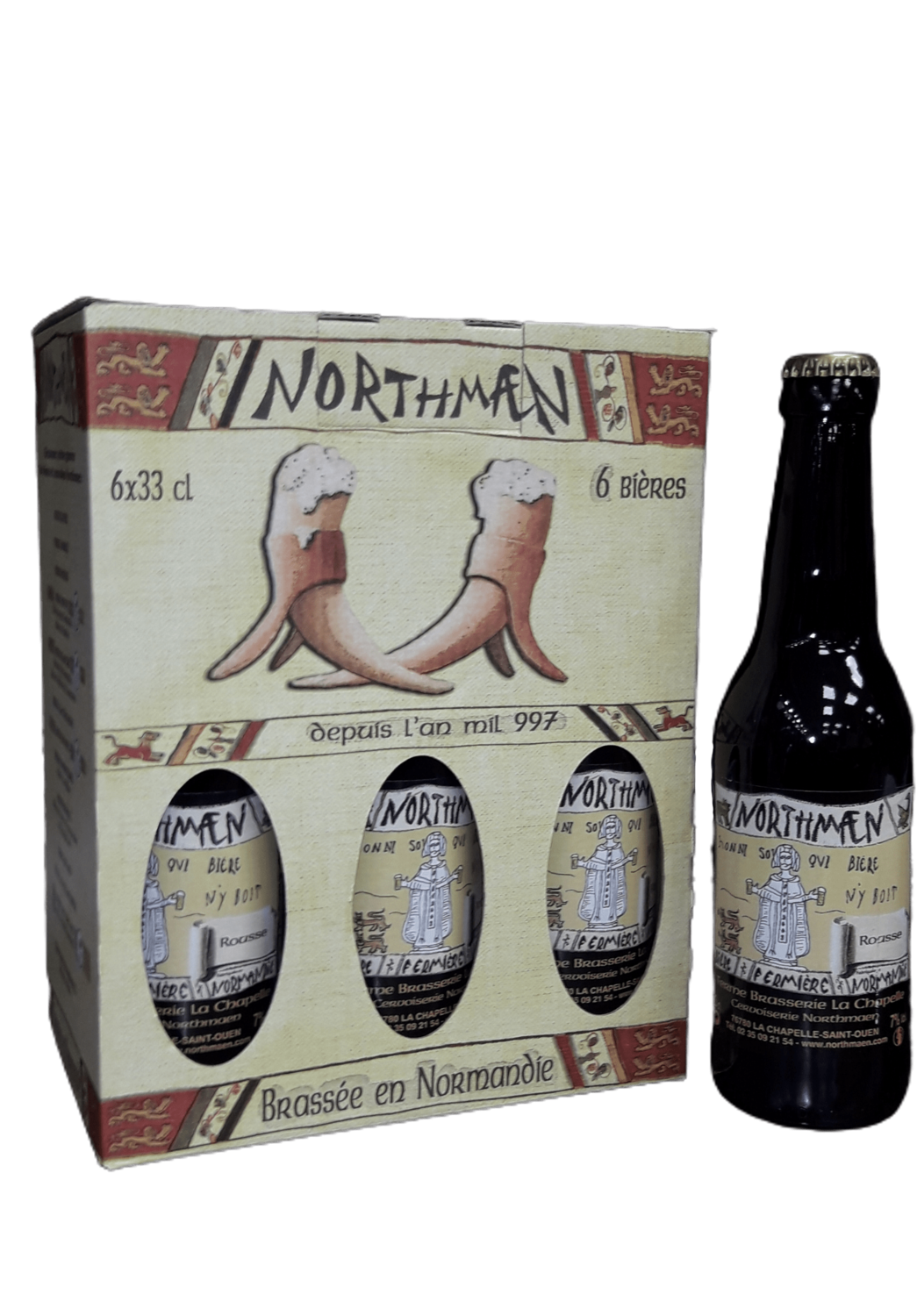 NORTHMAEN ROUSSE - LA DAME DU LAC x 6