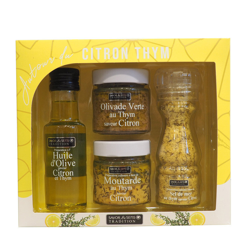 COFFRET AUTOUR DU CITRON ET DU THYM