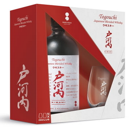 COFFRET TOGOUCHI KIWAMI + 2 VERRES