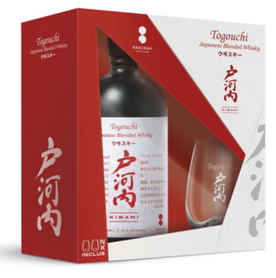 COFFRET TOGOUCHI KIWAMI + 2 VERRES