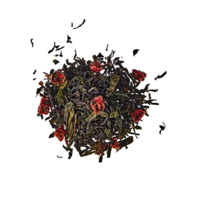 UN AMOUR DE FRAISE - Mélange Thé noir, thé vert - Fraise