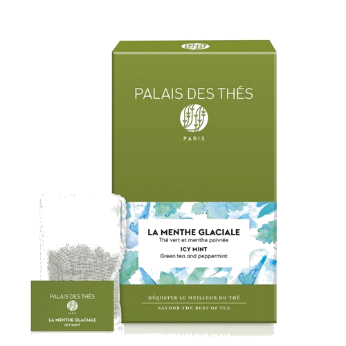 LA MENTHE GLACIALE  - Thé vert parfumé - Menthe poivrée
