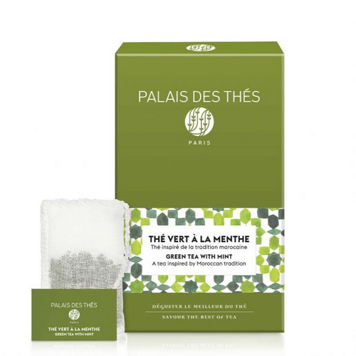 THÉ VERT À LA MENTHE BIO - Thé vert parfumé - Menthe