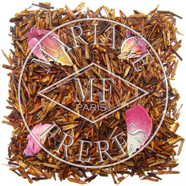 ROSE TUDOR - Rooibos - Pétales de rose, Rhubarbe