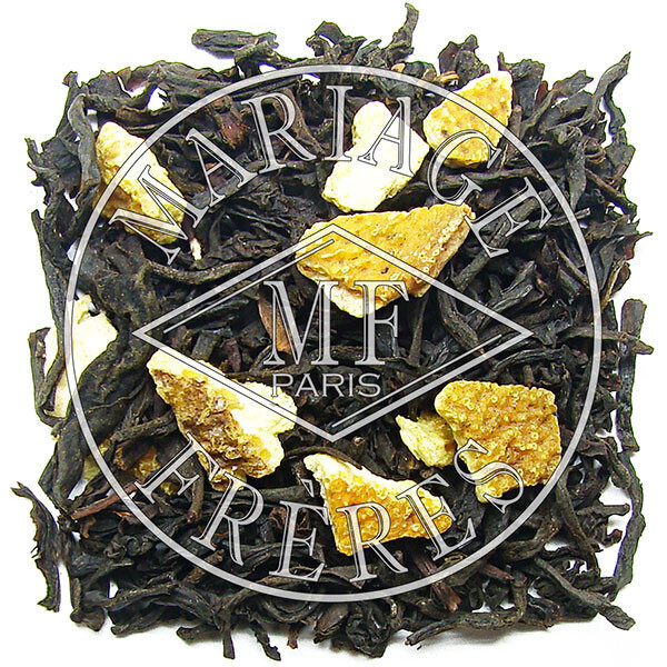 ORANGE AMÈRE  - Thé noir parfumé  -  Orange