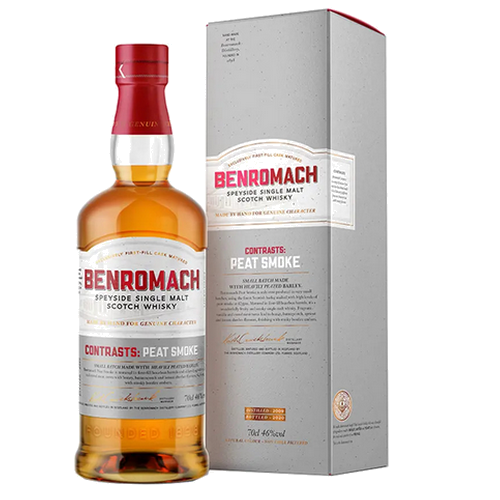 BENROMACH PEAT SMOKE BOURBON - 42 PPM