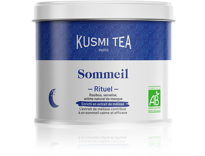 RITUEL SOMMEIL - ROOIBOS- Infusion Mélisse et Verveine, Mangue