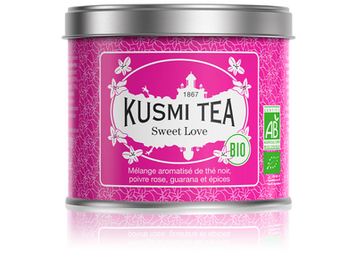 SWEET LOVE - Thé noir aromatisé - Poivre rose, Guarana et Épices