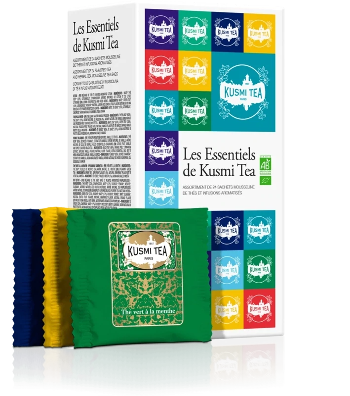 COFFRET LES ESSENTIELS - 24 Sachets Mousselines