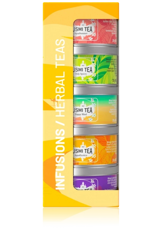 COFFRET LES INFUSIONS- 5 Miniatures d'infusions